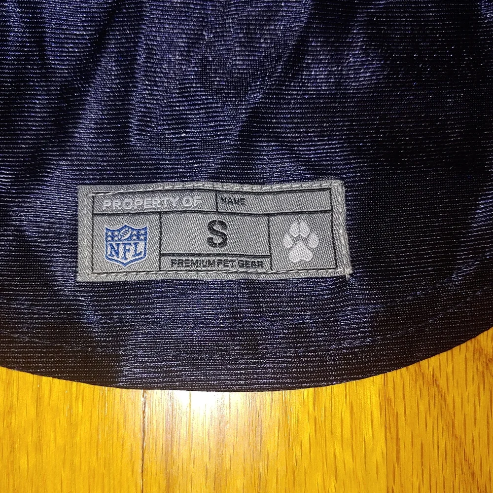 SMALL Dog Licensed Gear New England Patriots Pet Premium Football Jersey